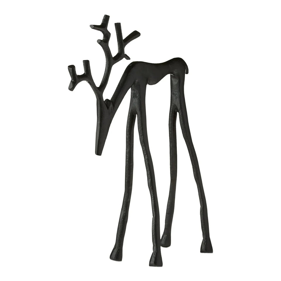 🎅Christmas Bestseller 🦌 Black Reindeer Figurine, Christmas Decoration