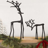 🎅Christmas Bestseller 🦌 Black Reindeer Figurine, Christmas Decoration