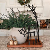 🎅Christmas Bestseller 🦌 Black Reindeer Figurine, Christmas Decoration