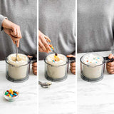 Máquina de helados y postres congelados con 7 programas automáticos